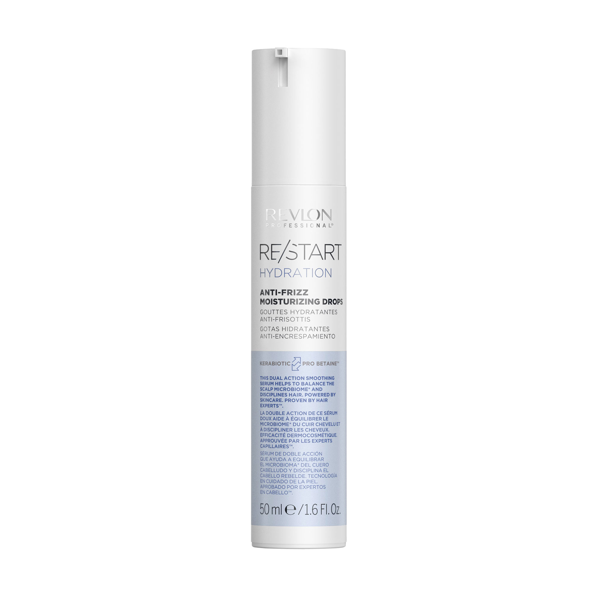 Сироватка для зволоження волосся Revlon Professional Restart Hydration Anti-frizz Moisturizing Drops, 50 мл