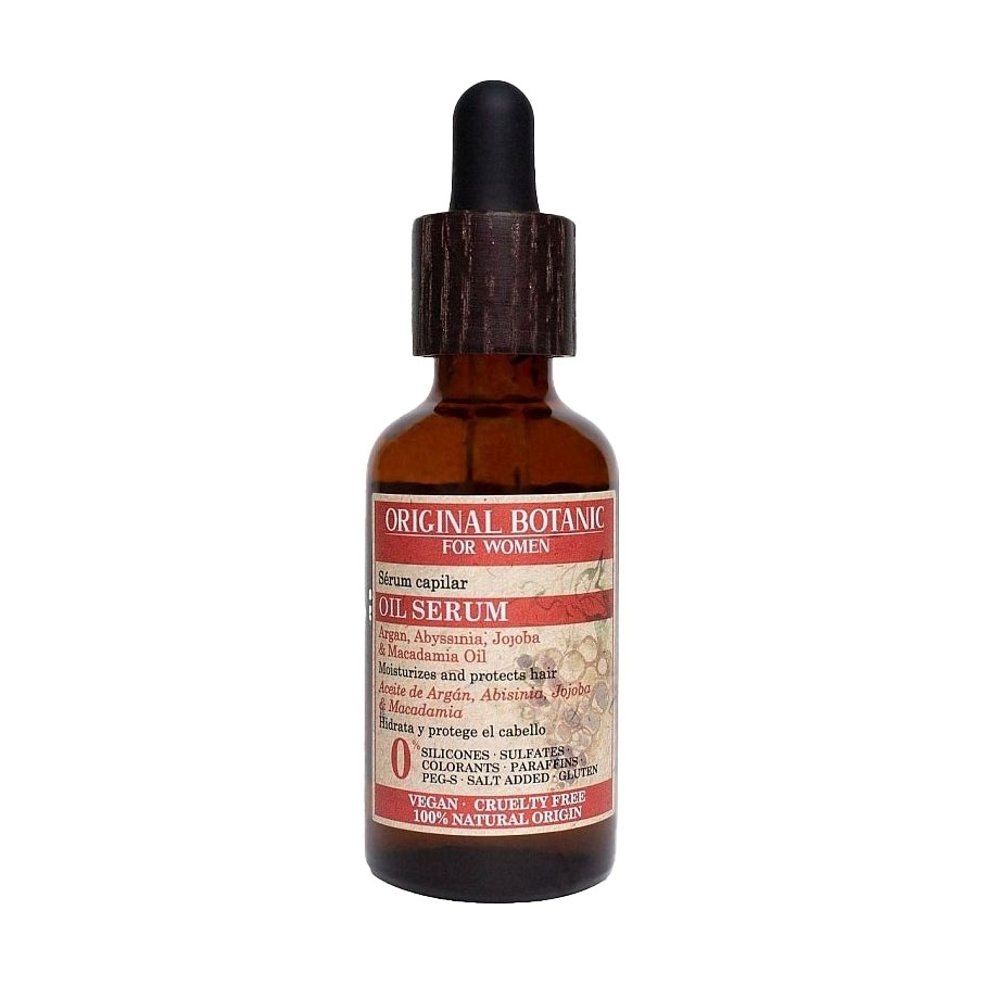 Сироватка-олія Original Botanic For Women Oil Serum для зволоження та захисту волосся, 50 мл